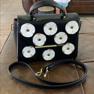 (SOLD) Ted baker daisii applique flower bag